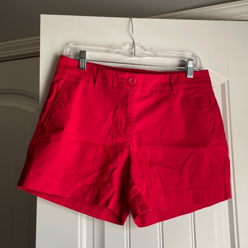 Nautica Size 8 Bright Red Shorts